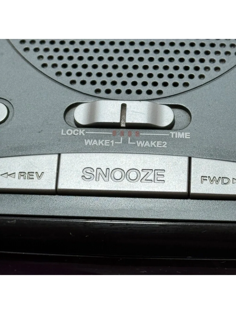 Rca Alarm Clock Multi Function Dual Wake Am Fm Radio RP5400A VTG Tested Works